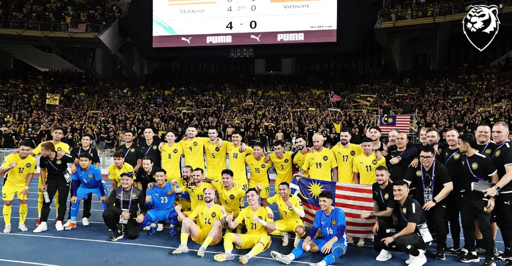 Vietnam Tundukkan Harimau Malaya 3-1, Juara Grup F dan Lolos Final Piala Asia 2027