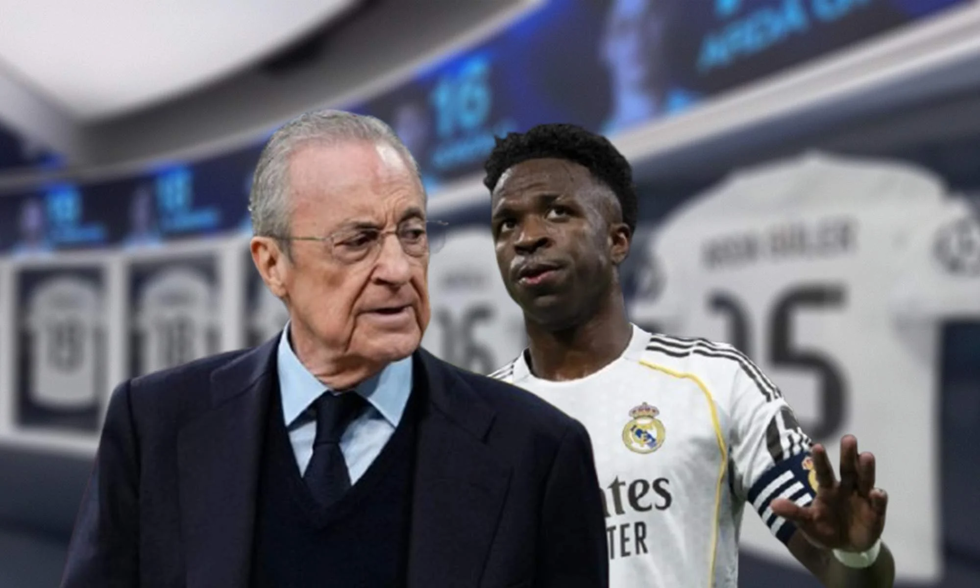 Florentino Pérez Backs Vinícius Júnior, Shows Confidence in Attacker’s Stay at Real Madrid