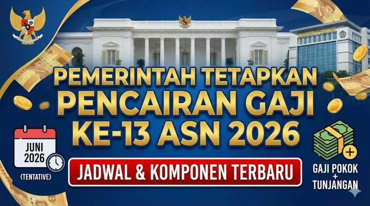 Gaji ke-13 ASN 2026: Benarkah Dipotong 25%? Penjelasan Menkeu Purbaya dan Detail Regulasi