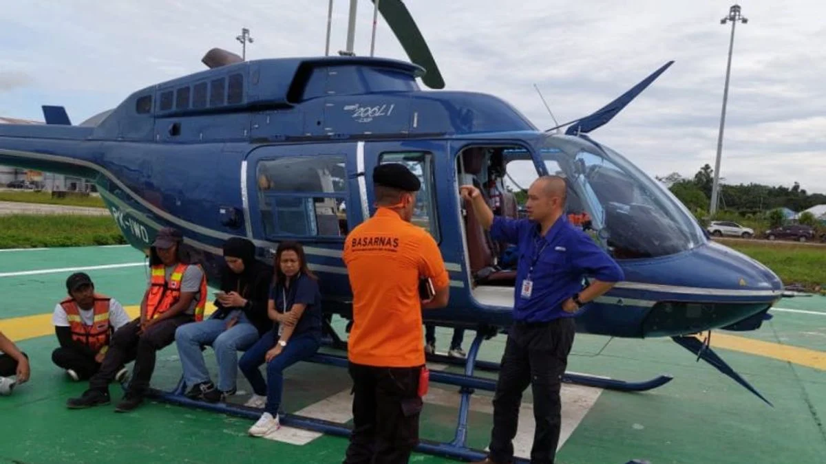 Helikopter PK-CFX di Sekadau: Evakuasi Mesin Manual oleh 15 Warga, Akhiri 3 Hari Investigasi