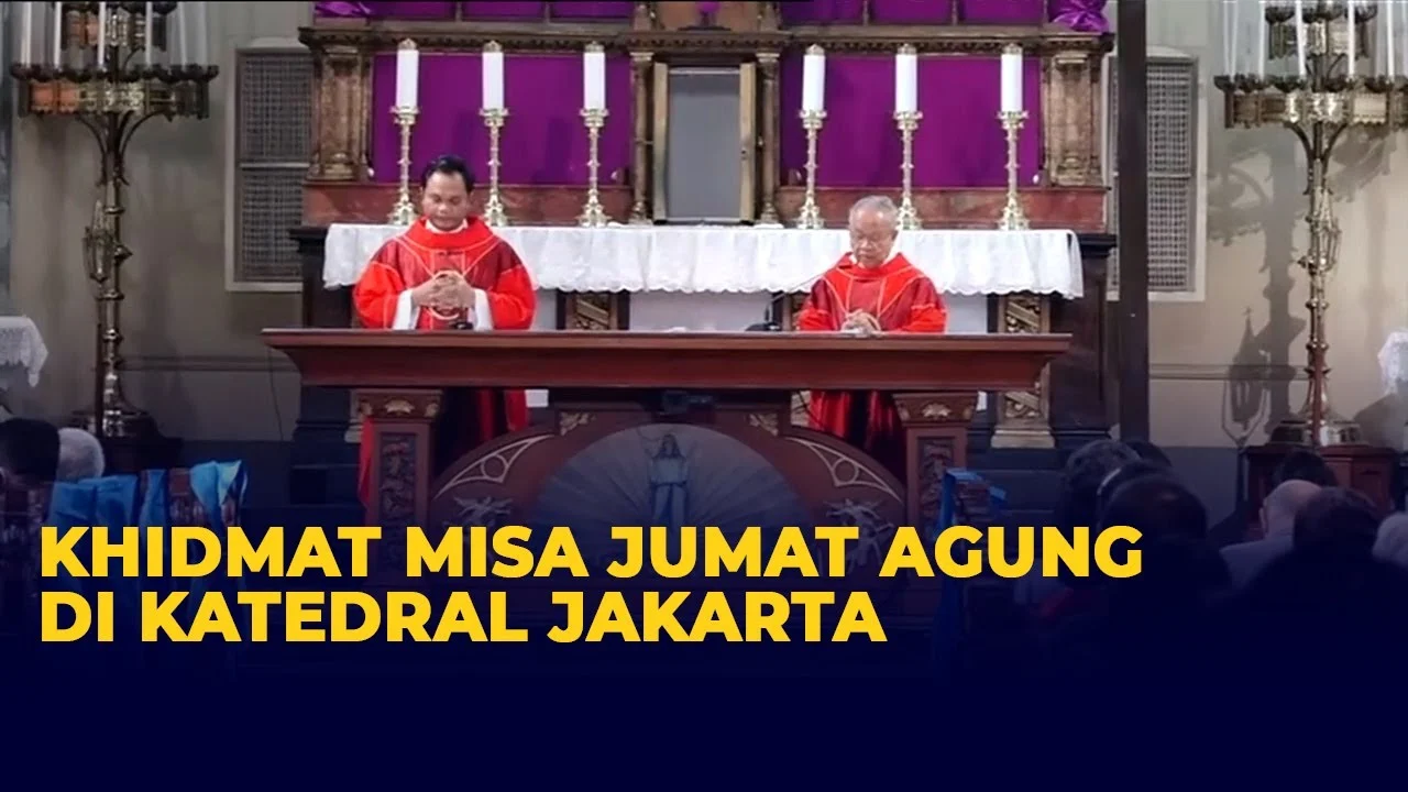 Misa Jumat Agung di Jakarta: Keamanan Ketat dan Antisipasi Genangan Membawa Kedamaian Bagi Jemaat