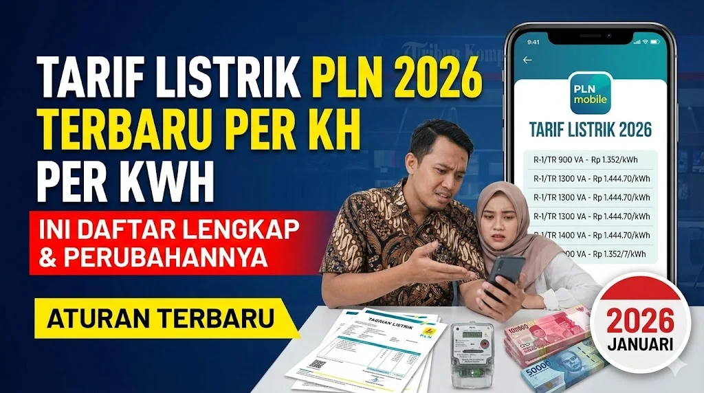 Tarif Listrik Triwulan II 2026 Tetap Stabil, Pemerintah Pastikan Keandalan Pasokan Nasional