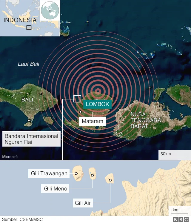 3 Gempa Bumi Dangkal Mengguncang Lombok: Apa yang Terjadi dan Bagaimana Masyarakat Bereaksi?
