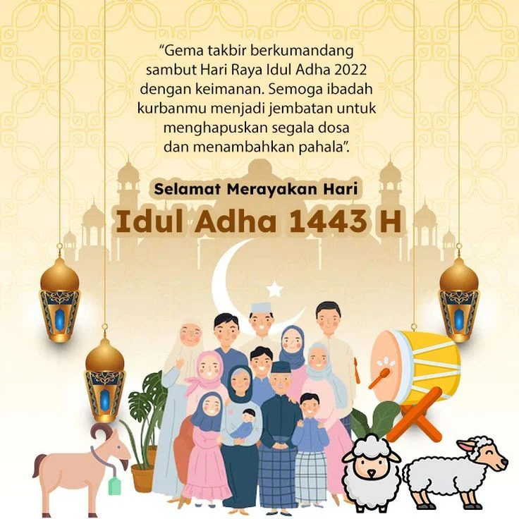 30+ Ide Ucapan Selamat Hari Raya Idul Adha 2026 untuk Keluarga Tercinta
