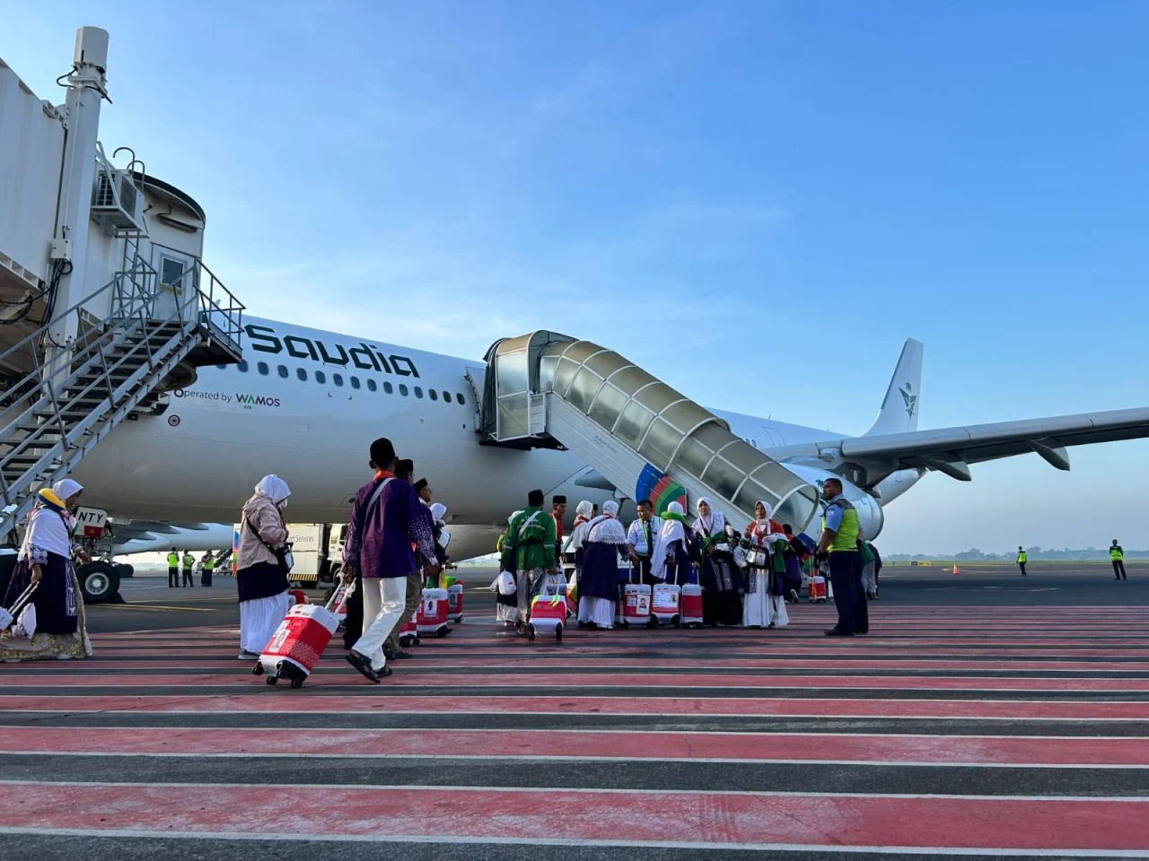 30 Ribu Jamaah Haji Diberangkatkan dari Bandar Udara Internasional Soekarno–Hatta Melalui Layanan Mecca Route