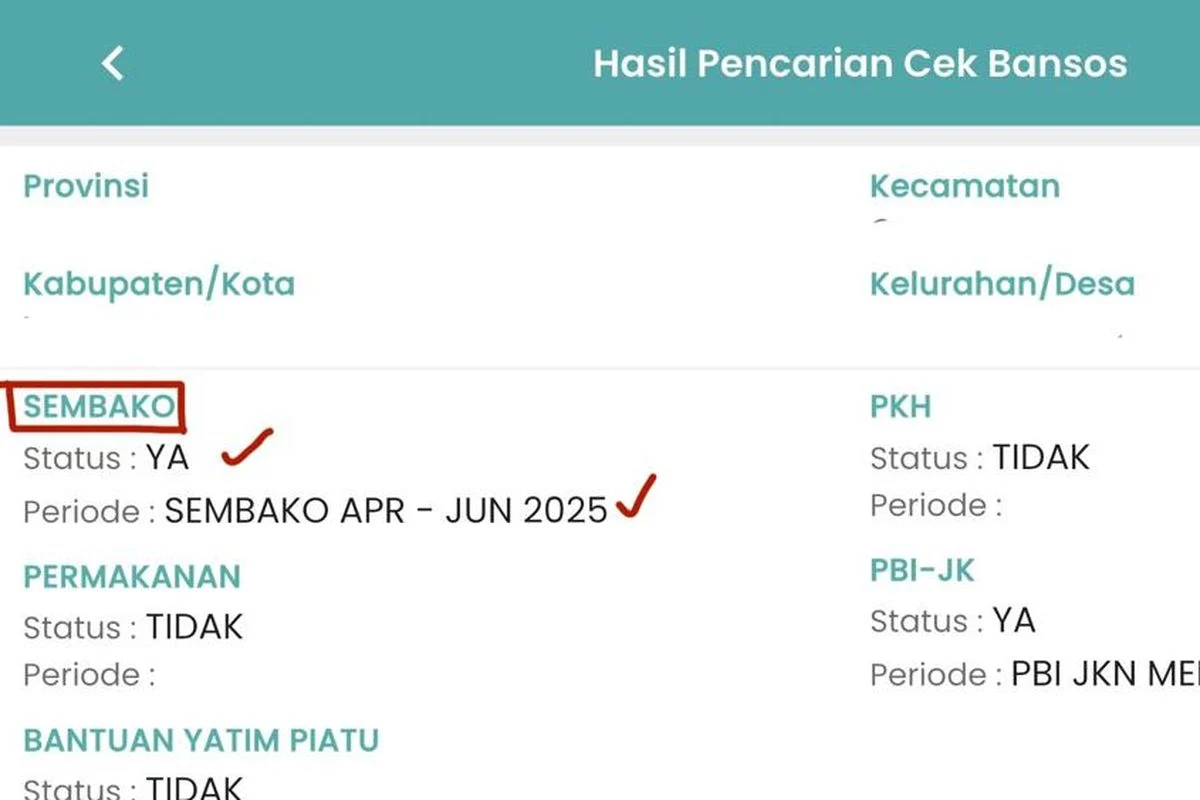 Cara Cek Bansos Tahap 2 PKH BPNT 2026 Lengkap Batas Akhir Pencairan di cekbansos kemensos.go.id