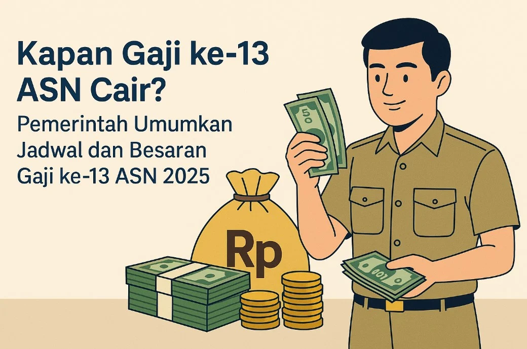 Gaji Ke-13 Pensiunan ASN Cair 2 Juni 2026: 5 Ketentuan yang Wajib Diketahui