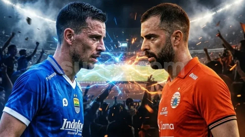 Persija Vs Persib: 5 Pertemuan Terakhir Tanpa Kekalahan Untuk Maung Bandung, 72 Poin Di Atas Klasemen Sementara