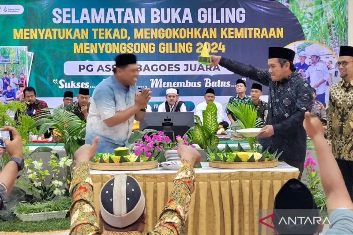 PG Assembagoes Situbondo Targetkan Giling Tebu 540.670 Ton Tahun Ini