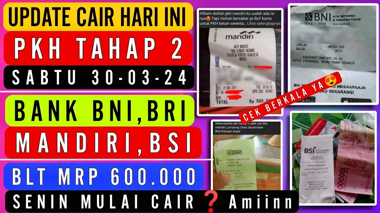 PKH Tahap 2 Cair Lewat Mandiri dan BNI: 5 Hal yang Perlu Kamu Ketahui