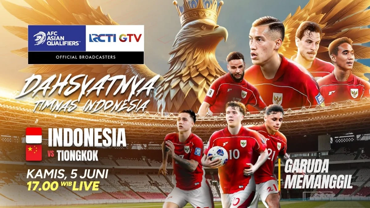 RCTI Live: 5 Fakta Menarik Jadwal Siaran Langsung Timnas Indonesia U-17 vs China di Piala Asia 2026