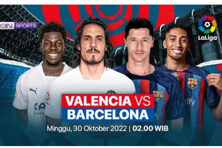 Valencia vs Barcelona: Pertandingan Seru di La Liga dengan Live Stream dan Hasil Terbaru