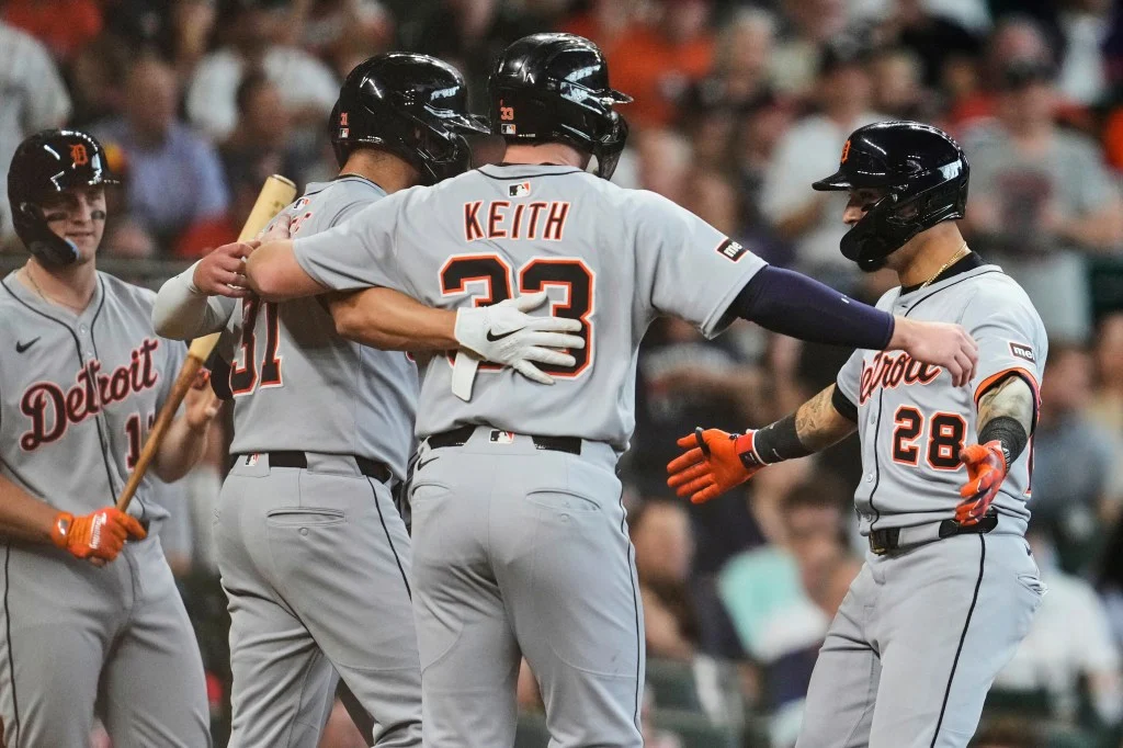 3 Home Run Colt Keith, Tigers Kalahkan Astros 9-3 di Pembuka Seri