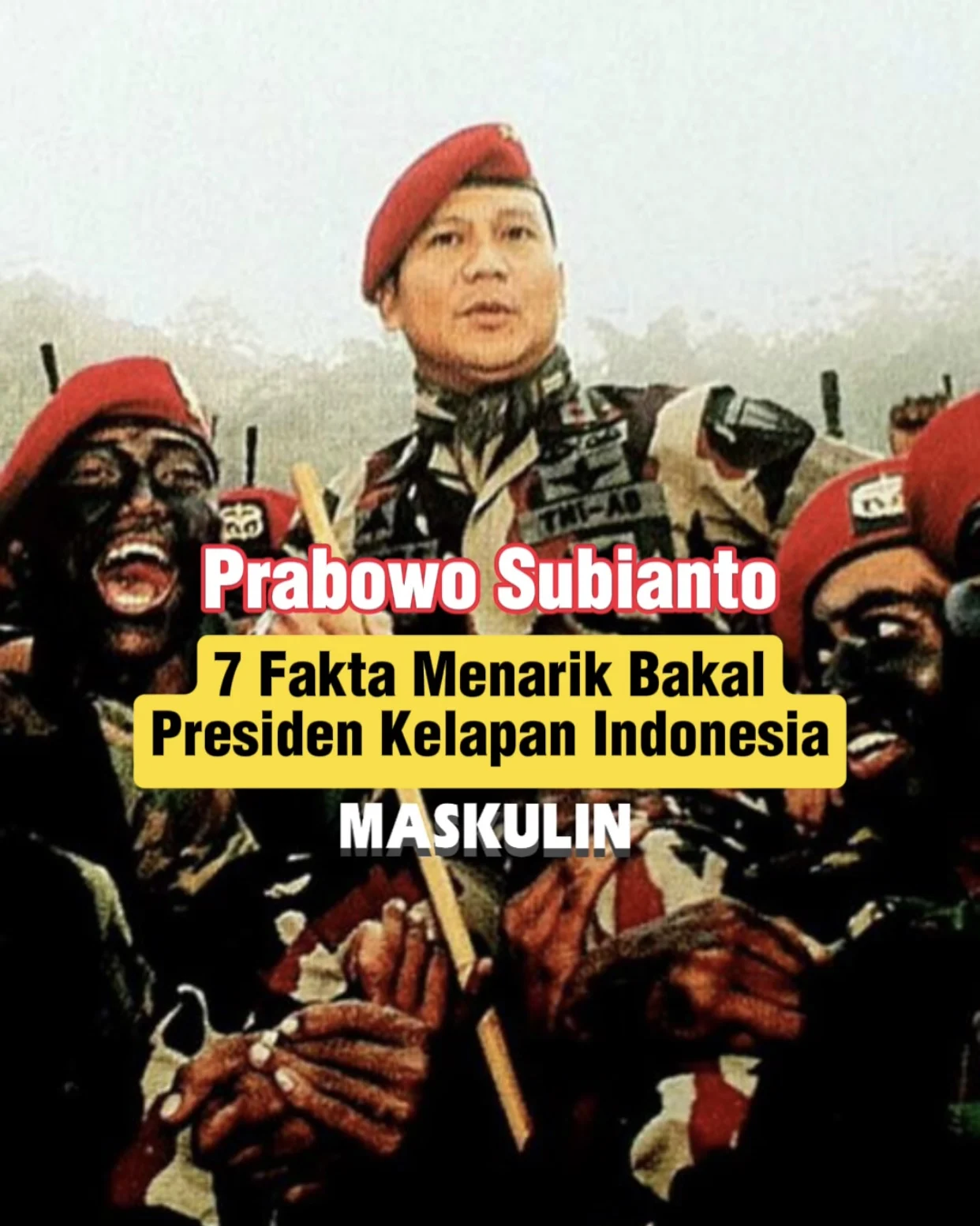 7 Fakta Prabowo Subianto yang Wajib Diketahui: Dari Masa Kecil hingga Menjadi Presiden