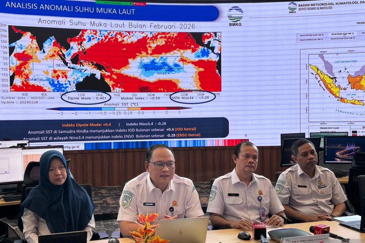 BMKG: Sumsel Mulai Masuki Musim Kemarau, Suhu Siang Bisa Tembus 34 Derajat Celsius