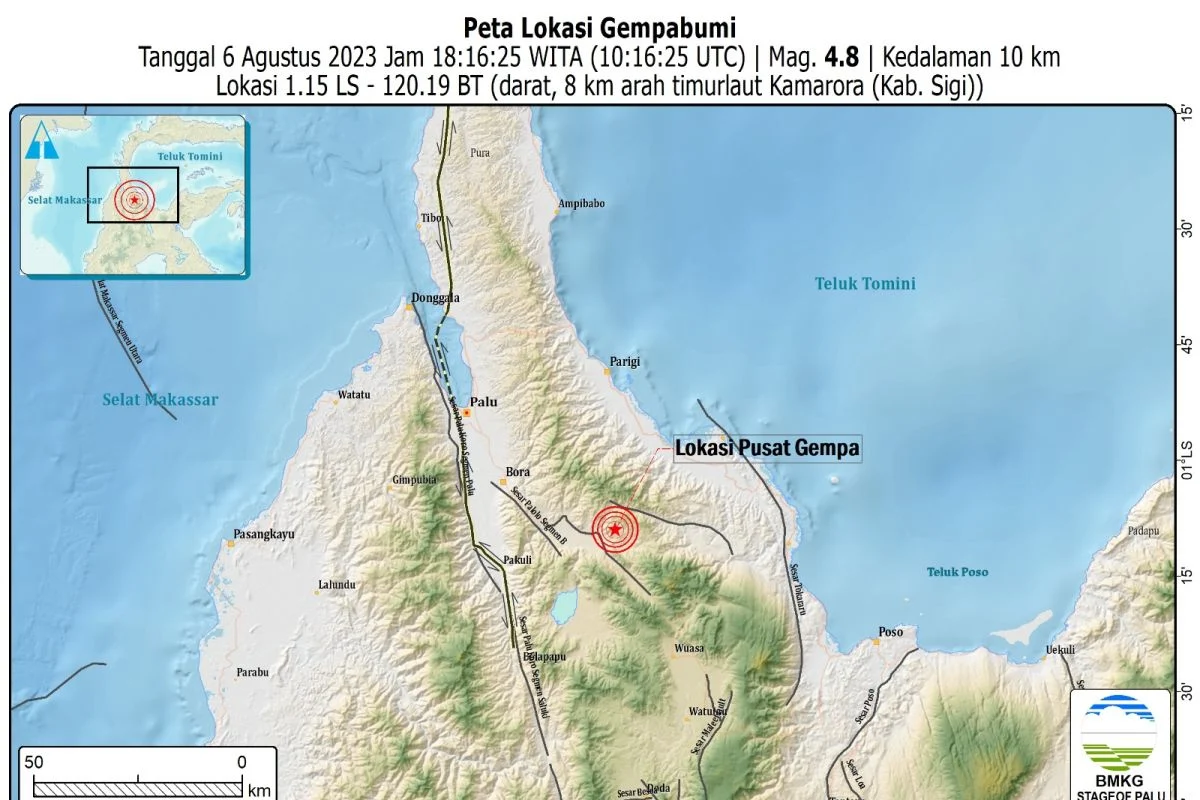 Gempa Hari Ini di Sulawesi: 67 Gempa Susulan dalam 3 Jam, Apa yang Terjadi?