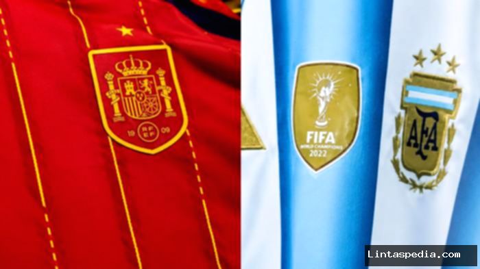Putri Leonor berbicara dengan Ferran Torres saat perayaan juara Piala Dunia 2026