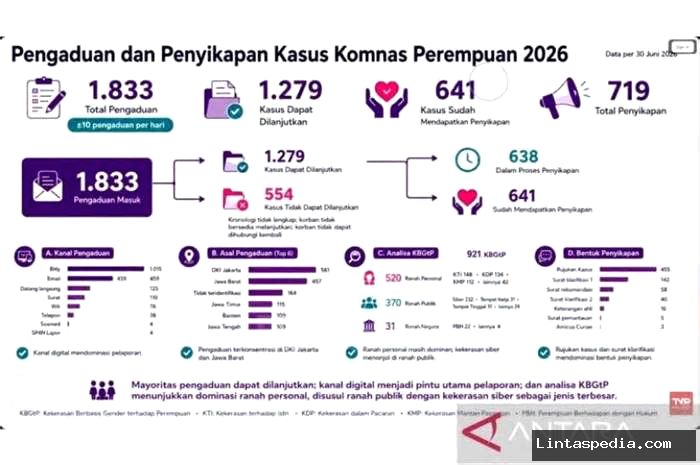 DKI & Jabar Catat Pengaduan Tertinggi Kekerasan Perempuan hingga Juni 2026