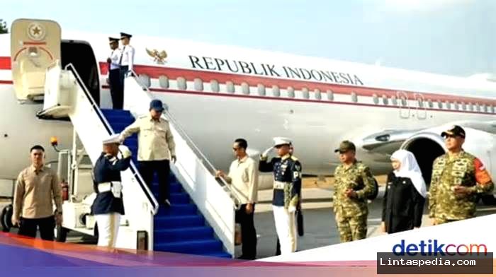 Prabowo tiba di Malang, bakal pimpin panen raya TNI
