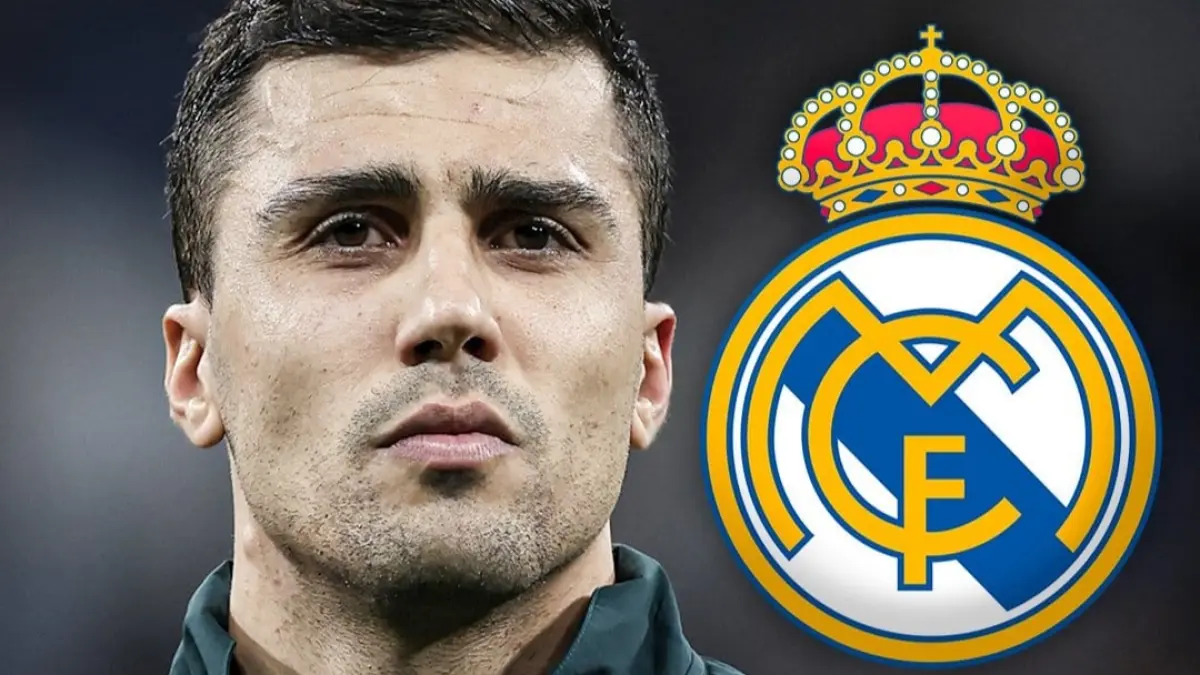 Gelandang Rodri diproyeksikan memakai nomor punggung 16 di Real Madrid.