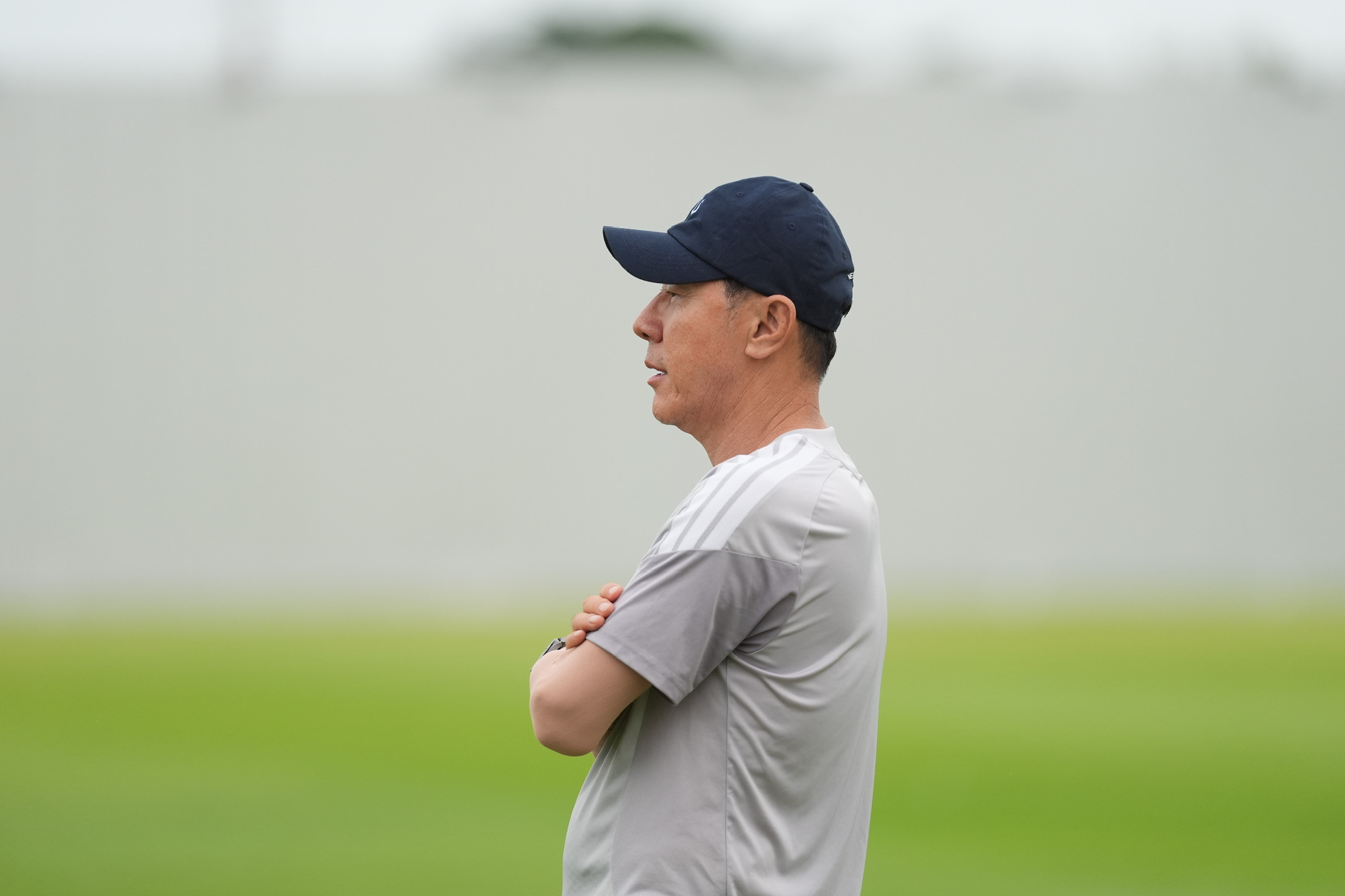 Shin Tae-yong dan tim Persija Jakarta menjalani latihan intensif di Hua Hin, Thailand.