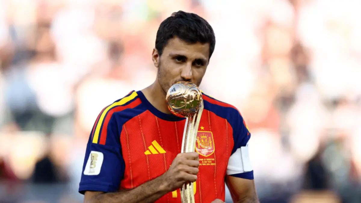 Rodri gelandang Manchester City berusia 28 tahun yang diincar Real Madrid