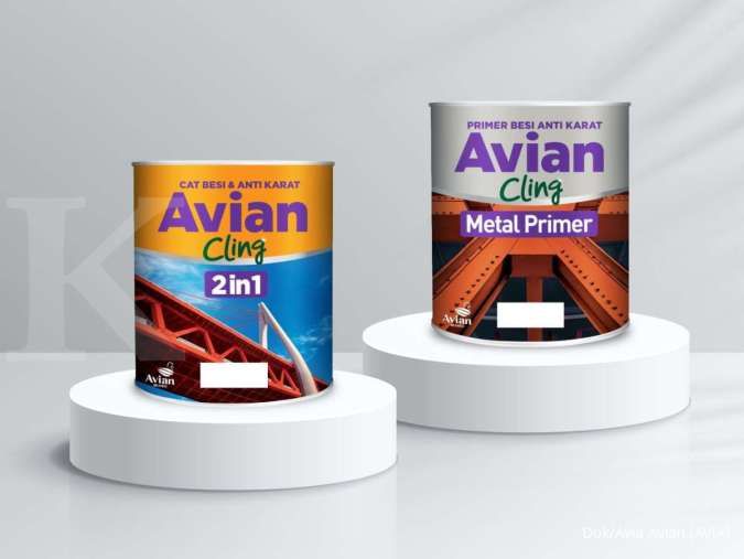 Logo Avian Brands dengan latar belakang putih
