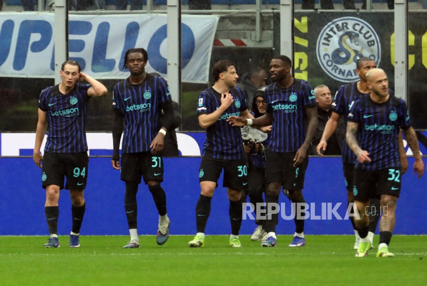 Stadion San Siro saat laga Inter Milan versus Monza pada pembuka Serie A 2026/2027
