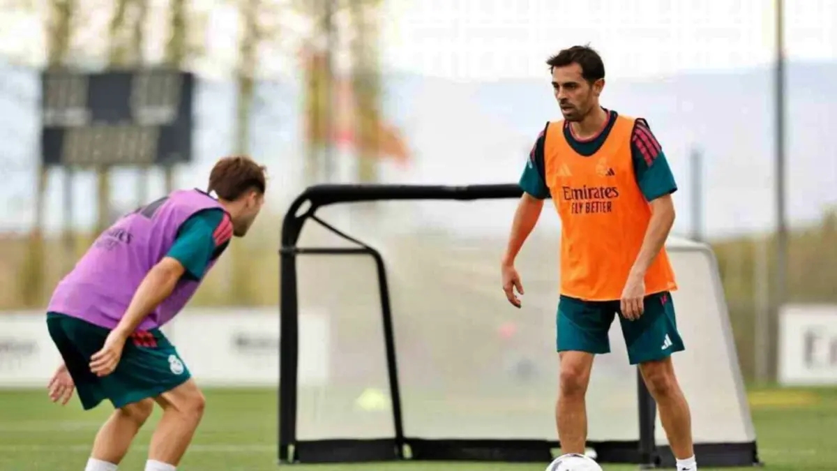 Bernardo Silva berlatih bersama rekan setim barunya di Real Madrid