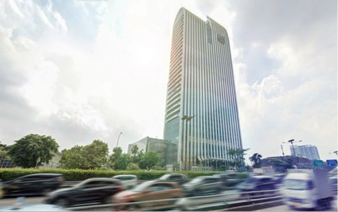 Pertumbuhan Kredit BRI — Gedung kantor pusat BRI di Jakarta